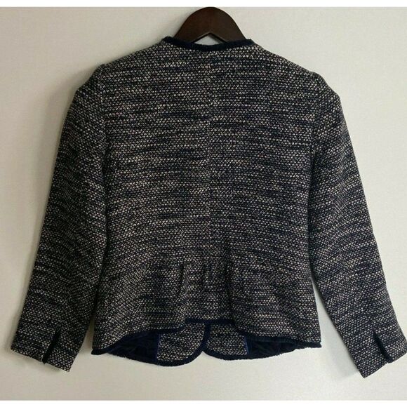 Talbots Petite Tweed Jacket Size 2P - Picture 7 of 8